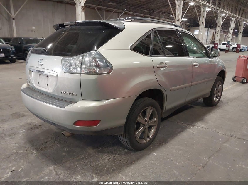2007 Lexus Rx 350 VIN JTJHK31U172003274 IAAI salvage auction — NORMAL WEAR, Clear-Dealer Only (Oregon), sold $50 on 2026-07-30 (photo 4)