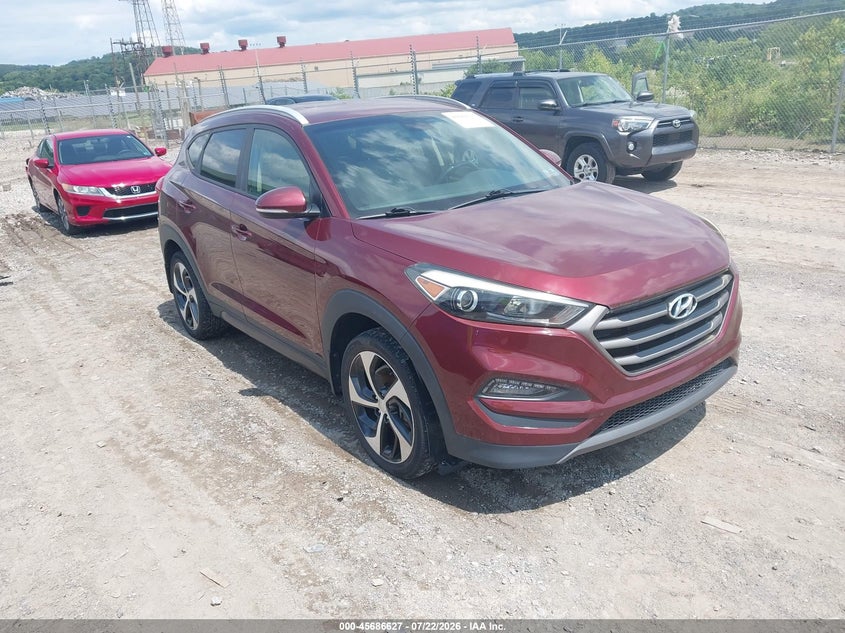 2016 Hyundai Tucson VIN KM8J3CA29GU223570 IAAI salvage auction — NORMAL WEAR, Clear (Pennsylvania), sold $425 on 2026-07-28 (photo 1)