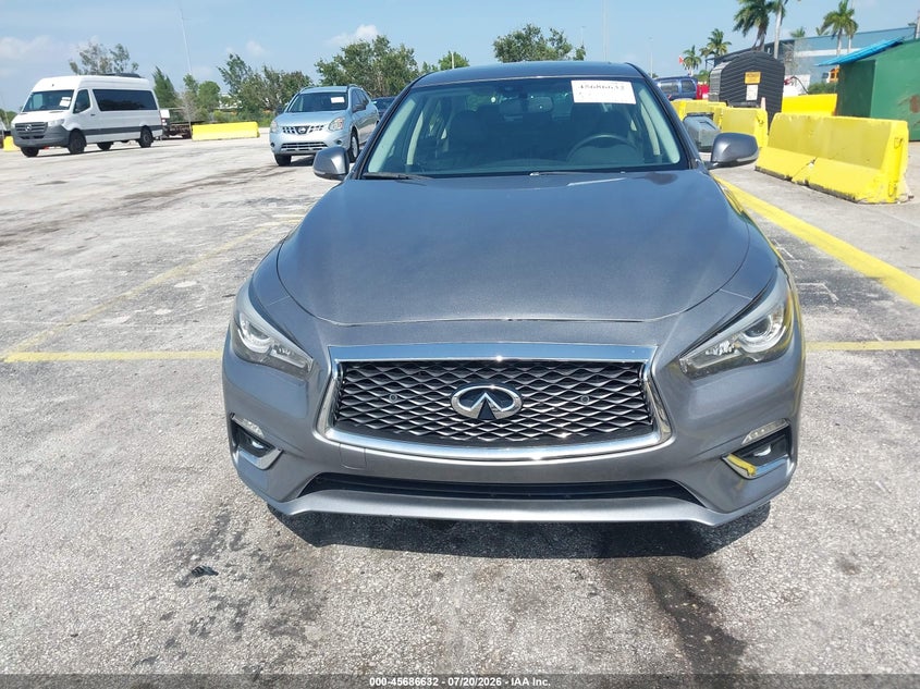2019 Infiniti Q50 VIN JN1EV7AP5KM519541 IAAI salvage auction — UNKNOWN, Salvage (Florida), sold $9,700 on 2026-08-02 (photo 6)