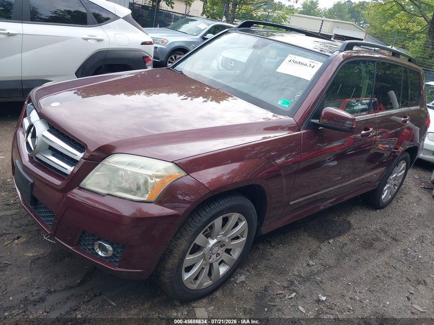2011 Mercedes-benz Glk-class VIN WDCGG8HBXBF688131 IAAI salvage auction — NORMAL WEAR, Clear (Virginia), sold $2,200 on 2026-07-30 (photo 2)