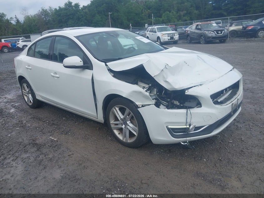 2014 Volvo S60 VIN YV1612FS8E2298587 IAAI salvage auction — FRONT END, Salvage Title, sold $2,025 on 2026-08-18 (photo 1)