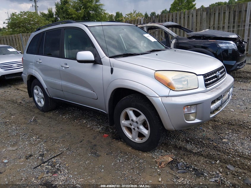 2002 Toyota Rav4 VIN JTEHH20V426029919 IAAI salvage auction — NORMAL WEAR, Clear (Virginia), sold $625 on 2026-07-27 (photo 1)