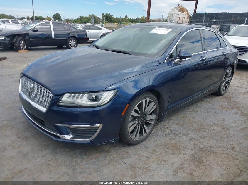 2017 Lincoln Mkz VIN 3LN6L5MU3HR609800 IAAI salvage auction — FRONT END, Wait Title, sold $6,100 on 2026-08-01 (photo 2)