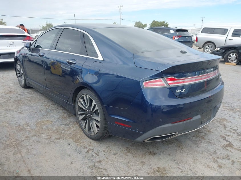 2017 Lincoln Mkz VIN 3LN6L5MU3HR609800 IAAI salvage auction — FRONT END, Wait Title, sold $6,100 on 2026-08-01 (photo 3)