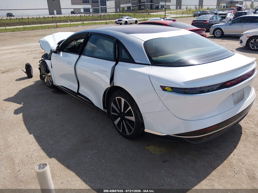 2023 Lucid Air VIN 50EA1TEA8PA004804 IAAI salvage auction — FRONT END, Wait Title, sold $6,250 on 2026-09-03 (photo 3)