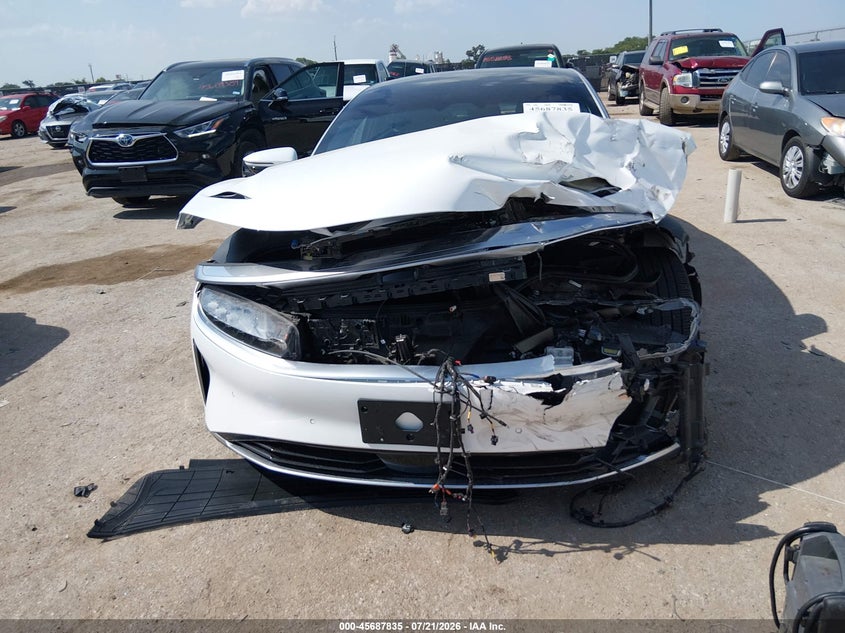 2023 Lucid Air VIN 50EA1TEA8PA004804 IAAI salvage auction — FRONT END, Wait Title, sold $6,250 on 2026-09-03 (photo 6)