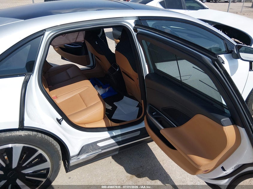 2023 Lucid Air VIN 50EA1TEA8PA004804 IAAI salvage auction — FRONT END, Wait Title, sold $6,250 on 2026-09-03 (photo 8)
