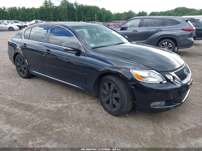 2010 Lexus Gs 350 VIN JTHCE1KS2A0027655 IAAI salvage auction — NORMAL WEAR, Clear (Massachusetts), sold $25 on 2026-07-31 (photo 1)