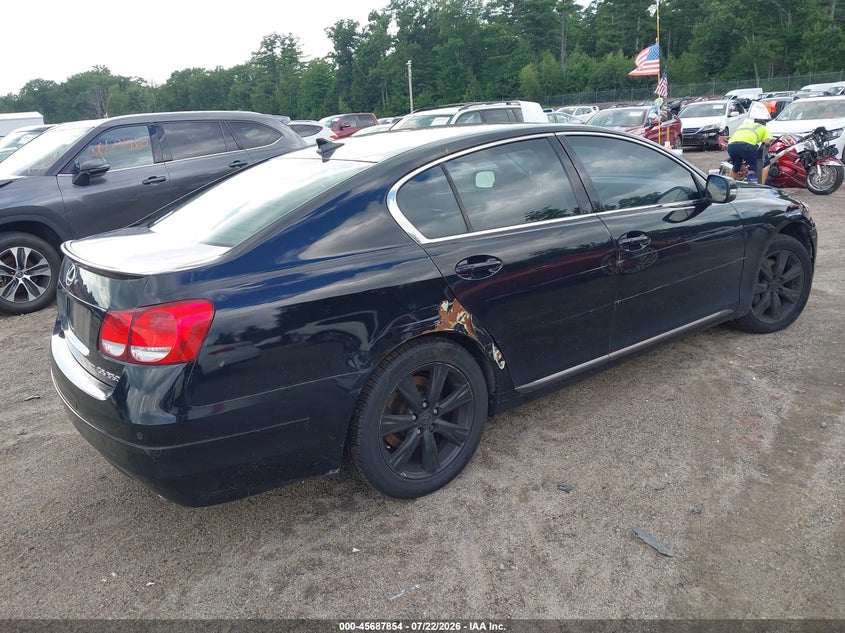 2010 Lexus Gs 350 VIN JTHCE1KS2A0027655 IAAI salvage auction — NORMAL WEAR, Clear (Massachusetts), sold $25 on 2026-07-31 (photo 4)