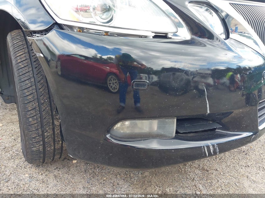 2010 Lexus Gs 350 VIN JTHCE1KS2A0027655 IAAI salvage auction — NORMAL WEAR, Clear (Massachusetts), sold $25 on 2026-07-31 (photo 6)