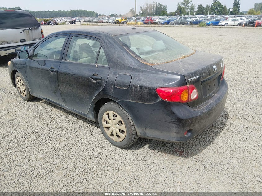 2009 Toyota Corolla VIN JTDBL40EX99030165 IAAI salvage auction — NORMAL WEAR, Peddle Clear Public-Restricted (Oregon), sold $25 on 2026-07-29 (photo 3)