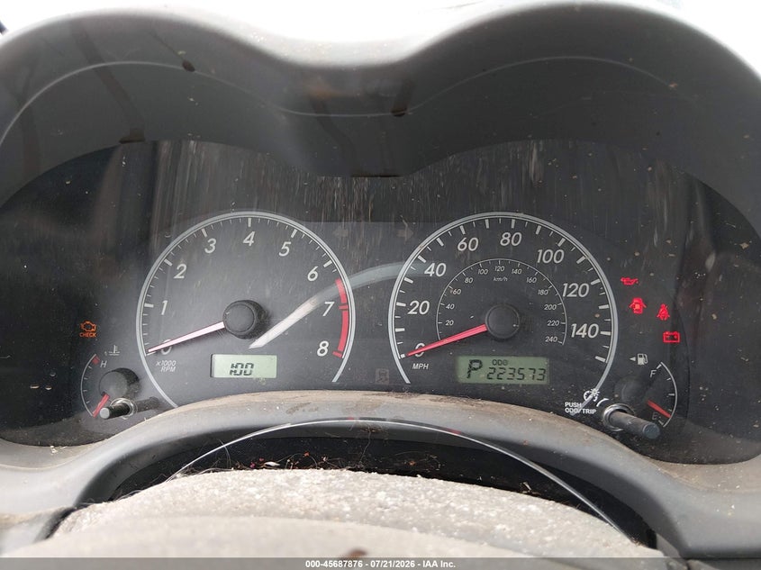 2009 Toyota Corolla VIN JTDBL40EX99030165 IAAI salvage auction — NORMAL WEAR, Peddle Clear Public-Restricted (Oregon), sold $25 on 2026-07-29 (photo 7)
