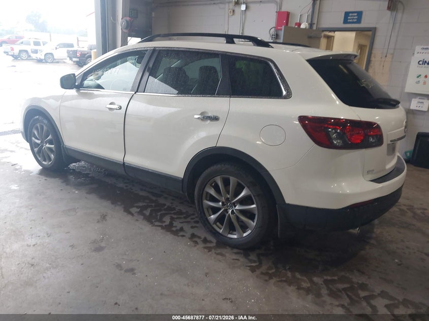 2014 Mazda Cx-9 VIN JM3TB3DA8E0444026 IAAI salvage auction — NORMAL WEAR, Clear (Indiana), sold $825 on 2026-08-21 (photo 3)