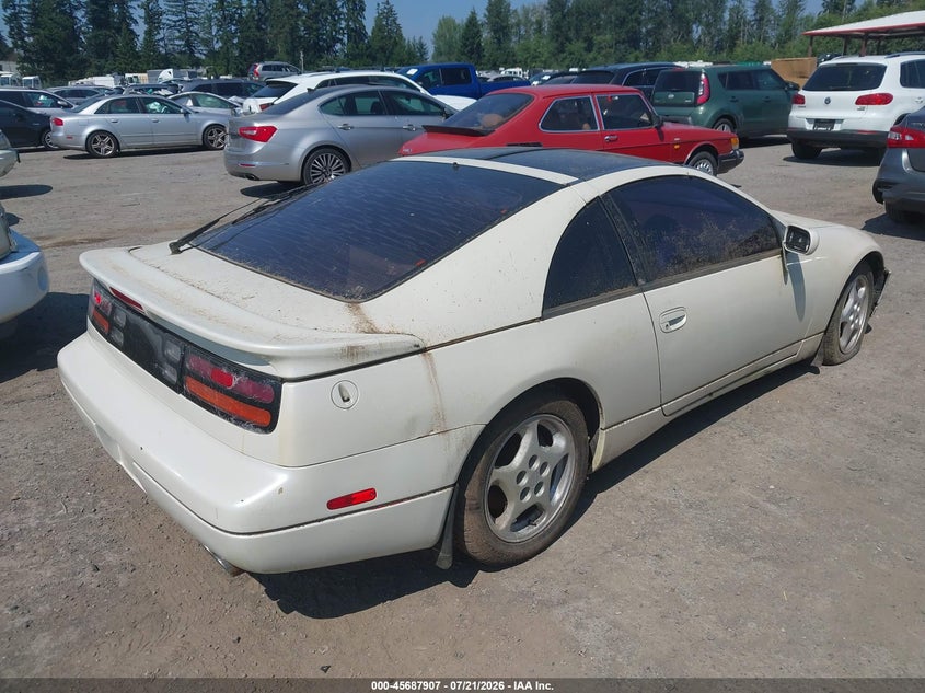 1993 Nissan 300zx VIN JN1RZ26H4PX536413 IAAI salvage auction — NORMAL WEAR, Clear (Washington), sold $75 on 2026-07-29 (photo 4)