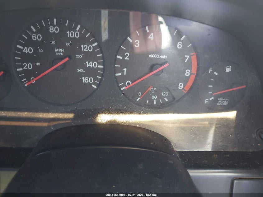 1993 Nissan 300zx VIN JN1RZ26H4PX536413 IAAI salvage auction — NORMAL WEAR, Clear (Washington), sold $75 on 2026-07-29 (photo 7)