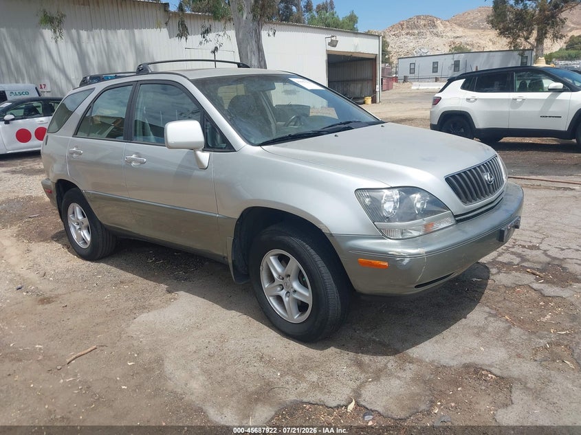 1999 Lexus Rx 300 VIN JT6GF10U7X0034492 IAAI salvage auction — NORMAL WEAR, Clear - Dealer Only (California), sold $350 on 2026-07-28 (photo 1)