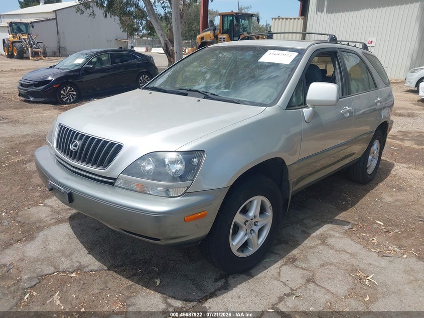 1999 Lexus Rx 300 VIN JT6GF10U7X0034492 IAAI salvage auction — NORMAL WEAR, Clear - Dealer Only (California), sold $350 on 2026-07-28 (photo 2)