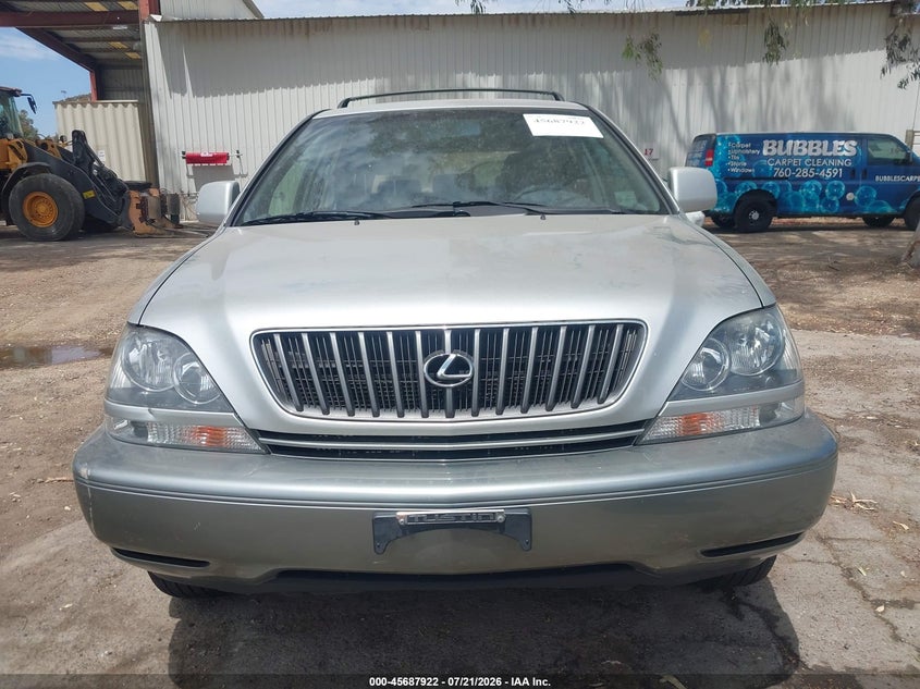 1999 Lexus Rx 300 VIN JT6GF10U7X0034492 IAAI salvage auction — NORMAL WEAR, Clear - Dealer Only (California), sold $350 on 2026-07-28 (photo 6)