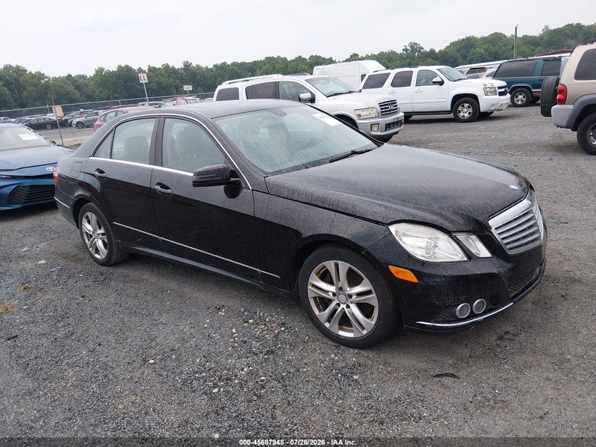 2010 Mercedes-benz E-class VIN WDDHF8HB7AA056850 IAAI salvage auction — NORMAL WEAR, Clear (Delaware), sold $725 on 2026-08-03 (photo 1)