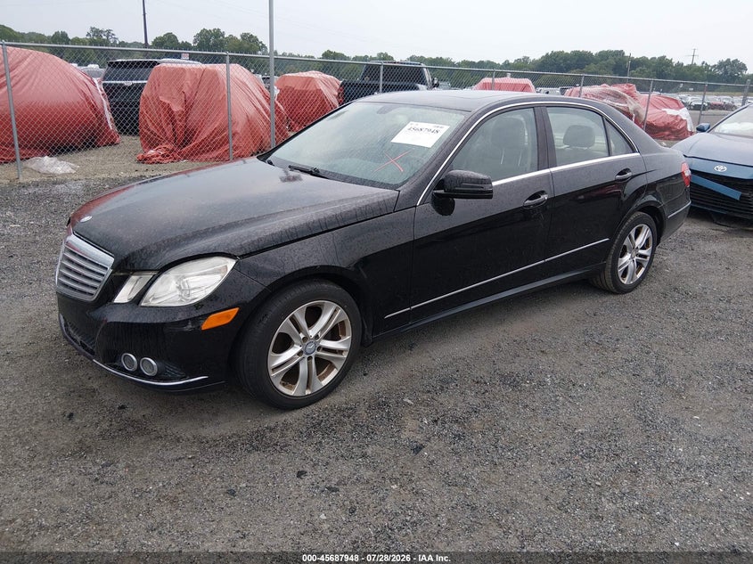 2010 Mercedes-benz E-class VIN WDDHF8HB7AA056850 IAAI salvage auction — NORMAL WEAR, Clear (Delaware), sold $725 on 2026-08-03 (photo 2)