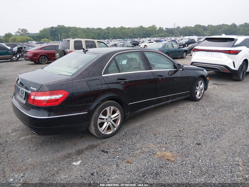 2010 Mercedes-benz E-class VIN WDDHF8HB7AA056850 IAAI salvage auction — NORMAL WEAR, Clear (Delaware), sold $725 on 2026-08-03 (photo 4)