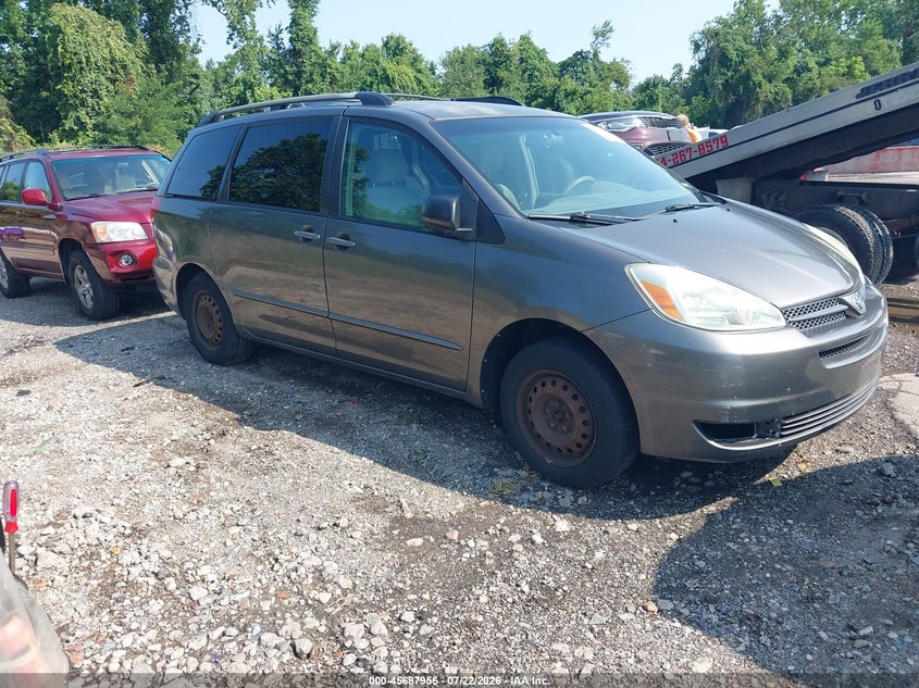2004 Toyota Sienna VIN 5TDZA23C44S092111 IAAI salvage auction — NORMAL WEAR, Clear (Maryland), sold $400 on 2026-07-30 (photo 1)