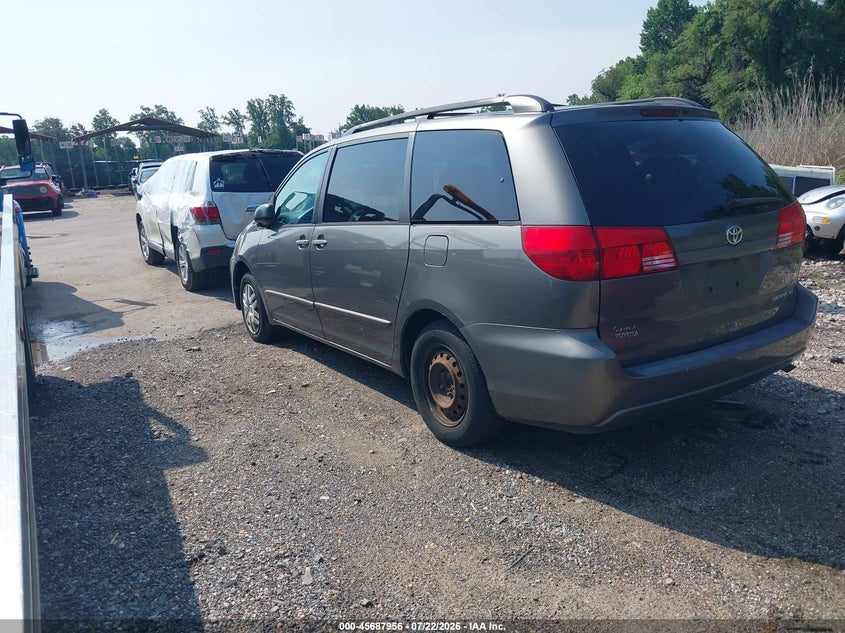 2004 Toyota Sienna VIN 5TDZA23C44S092111 IAAI salvage auction — NORMAL WEAR, Clear (Maryland), sold $400 on 2026-07-30 (photo 3)