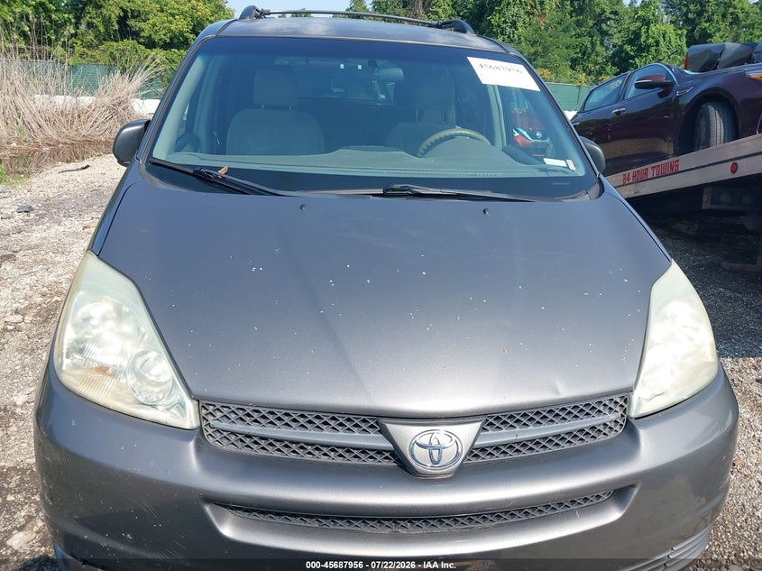 2004 Toyota Sienna VIN 5TDZA23C44S092111 IAAI salvage auction — NORMAL WEAR, Clear (Maryland), sold $400 on 2026-07-30 (photo 6)