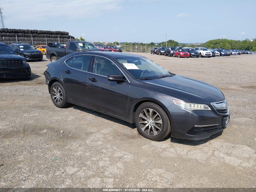 2016 Acura Tlx VIN 19UUB1F33GA014094 IAAI salvage auction — REAR END, Salvage (Pennsylvania), sold $2,750 on 2026-08-02 (photo 1)