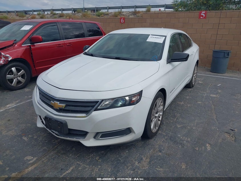 2015 Chevrolet Impala VIN 2G11X5SL0F9189082 IAAI salvage auction — NORMAL WEAR, Clear (California), sold $1,225 on 2026-07-22 (photo 2)
