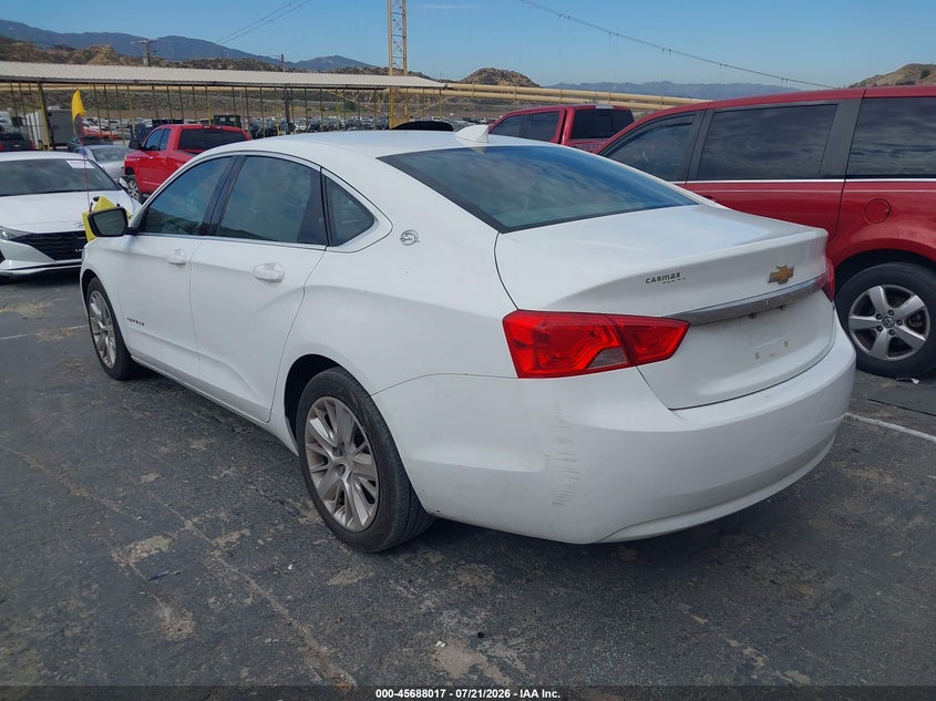 2015 Chevrolet Impala VIN 2G11X5SL0F9189082 IAAI salvage auction — NORMAL WEAR, Clear (California), sold $1,225 on 2026-07-22 (photo 3)