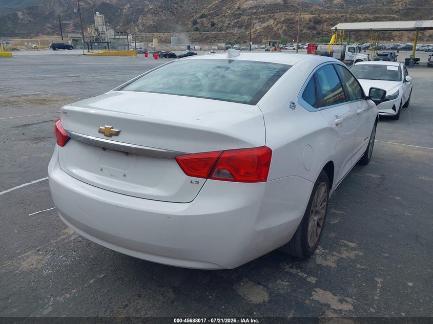 2015 Chevrolet Impala VIN 2G11X5SL0F9189082 IAAI salvage auction — NORMAL WEAR, Clear (California), sold $1,225 on 2026-07-22 (photo 4)