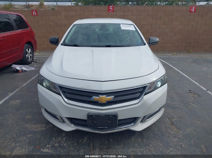 2015 Chevrolet Impala VIN 2G11X5SL0F9189082 IAAI salvage auction — NORMAL WEAR, Clear (California), sold $1,225 on 2026-07-22 (photo 6)