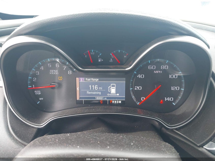 2015 Chevrolet Impala VIN 2G11X5SL0F9189082 IAAI salvage auction — NORMAL WEAR, Clear (California), sold $1,225 on 2026-07-22 (photo 7)