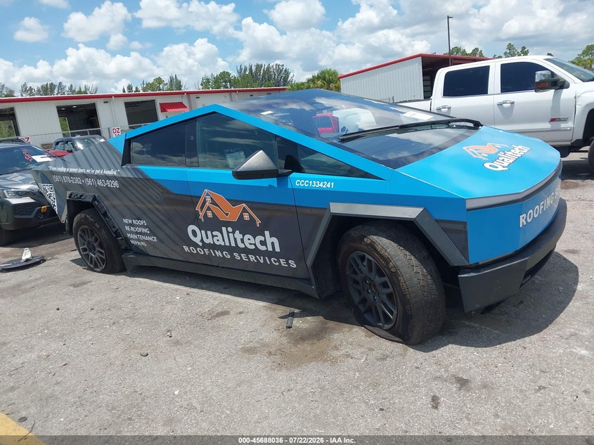2025 Tesla Cybertruck VIN 7G2CEHED2SA071112 — IAAI salvage auction photo