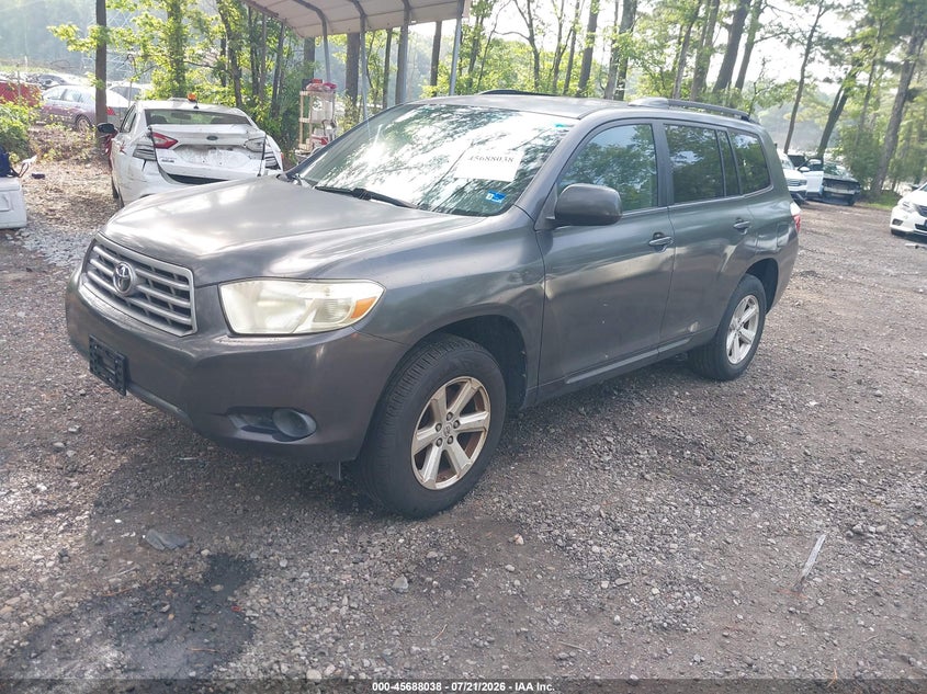 2008 Toyota Highlander VIN JTEDS41A182001146 IAAI salvage auction — LEFT FRONT, Clear (Virginia), sold $350 on 2026-07-28 (photo 2)