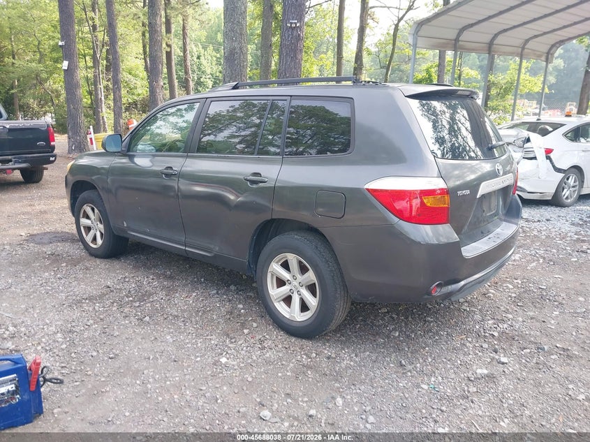 2008 Toyota Highlander VIN JTEDS41A182001146 IAAI salvage auction — LEFT FRONT, Clear (Virginia), sold $350 on 2026-07-28 (photo 3)