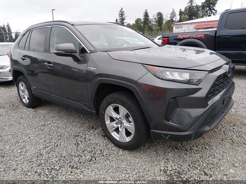2019 Toyota Rav4 hybrid VIN 2T3MWRFV5KW017933 — IAAI salvage auction photo