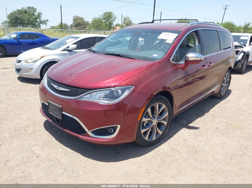 2017 Chrysler Pacifica VIN 2C4RC1GG6HR668782 IAAI salvage auction — RIGHT REAR, Original (Texas), sold $7,700 on 2026-08-22 (photo 2)