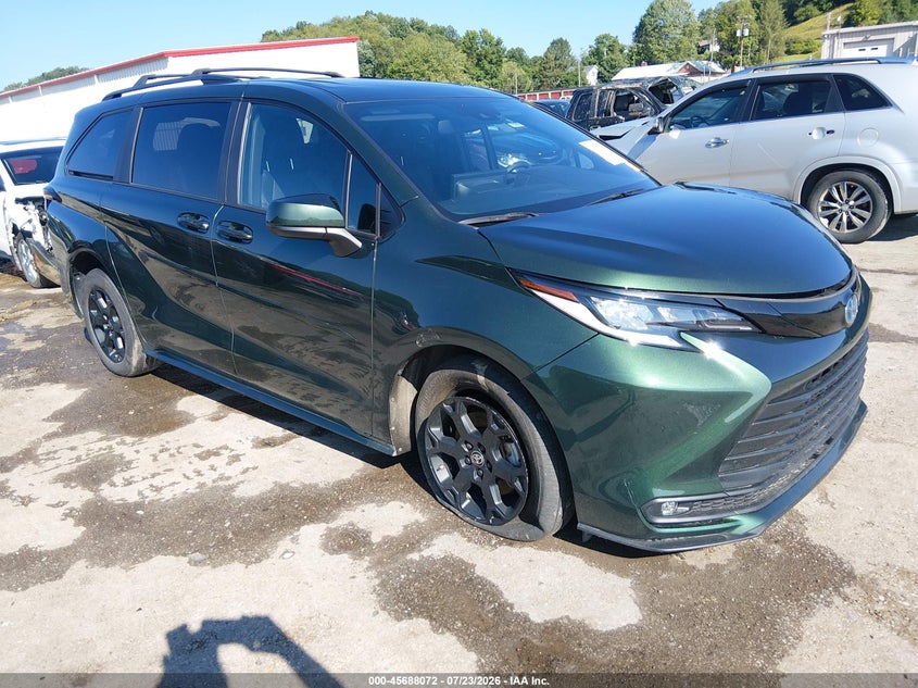 2025 Toyota Sienna VIN 5TDCSKFC5SS192486 — IAAI salvage auction photo