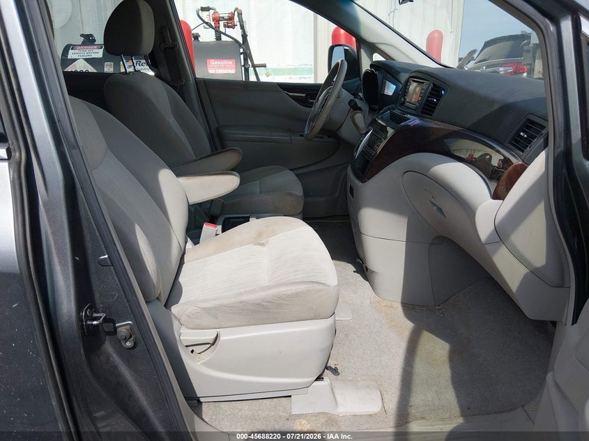 2017 Nissan Quest VIN JN8AE2KP1H9166891 IAAI salvage auction — NORMAL WEAR, Clear (Tennessee), sold $25 on 2026-07-30 (photo 5)