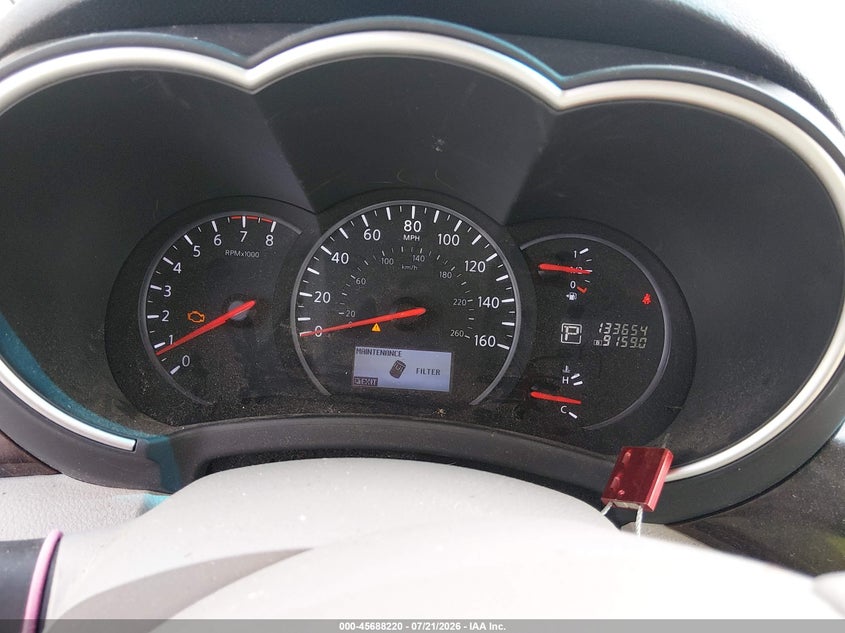 2017 Nissan Quest VIN JN8AE2KP1H9166891 IAAI salvage auction — NORMAL WEAR, Clear (Tennessee), sold $25 on 2026-07-30 (photo 7)