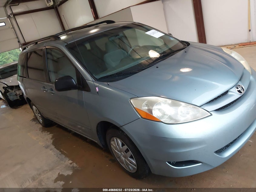 2006 Toyota Sienna VIN 5TDZA23CX6S542895 IAAI salvage auction — NORMAL WEAR, Clear-Dealer Only (North Carolina), sold $525 on 2026-07-27 (photo 1)