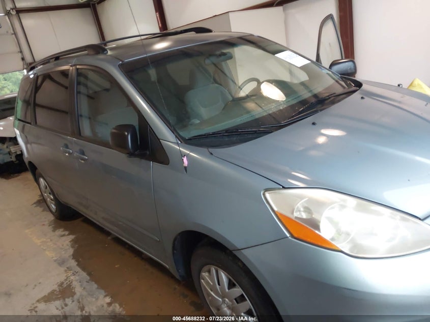 2006 Toyota Sienna VIN 5TDZA23CX6S542895 IAAI salvage auction — NORMAL WEAR, Clear-Dealer Only (North Carolina), sold $525 on 2026-07-27 (photo 6)