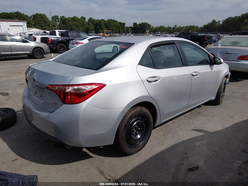 2018 Toyota Corolla VIN 5YFBURHE7JP752514 IAAI salvage auction — NORMAL WEAR, Clear-Dealer Only (North Carolina), sold $875 on 2026-07-29 (photo 4)