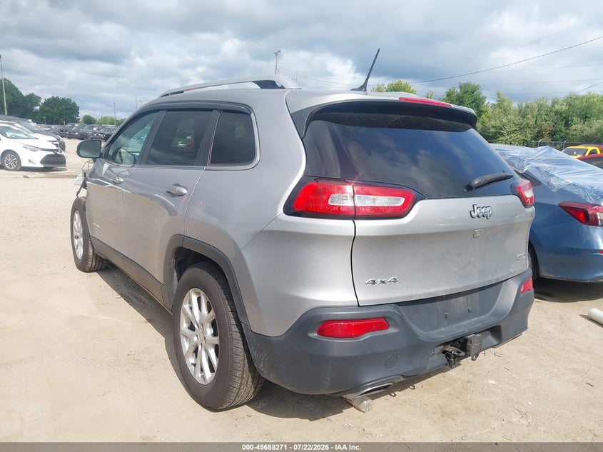 2015 Jeep Cherokee VIN 1C4PJMCS0FW577813 IAAI salvage auction — FRONT END, Wait Title, sold $750 on 2026-08-07 (photo 3)