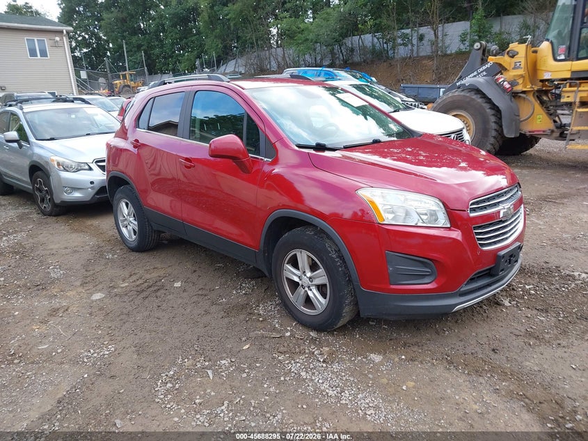 2015 Chevrolet Trax VIN KL7CJRSB9FB107605 IAAI salvage auction — NORMAL WEAR, Clear (Pennsylvania), sold $175 on 2026-07-28 (photo 1)