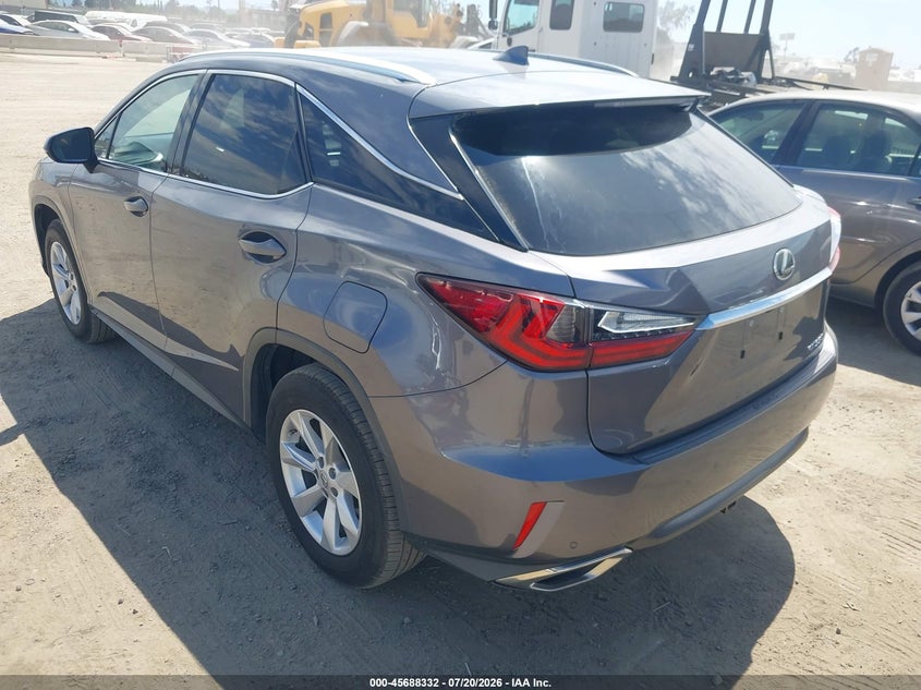 2017 Lexus Rx VIN 2T2BZMCA5HC133196 IAAI salvage auction — RIGHT FRONT, Salvage (California), sold $14,325 on 2026-07-29 (photo 3)