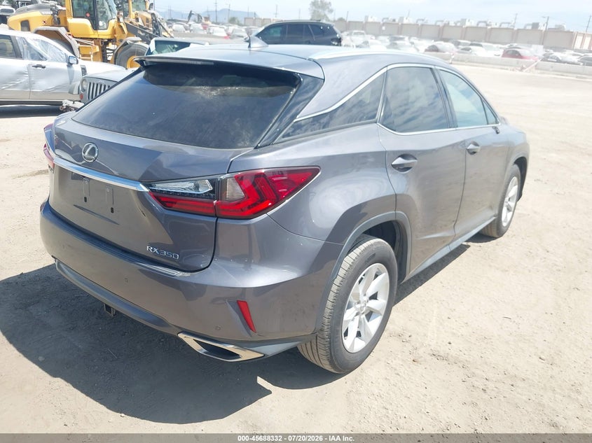 2017 Lexus Rx VIN 2T2BZMCA5HC133196 IAAI salvage auction — RIGHT FRONT, Salvage (California), sold $14,325 on 2026-07-28 (photo 4)