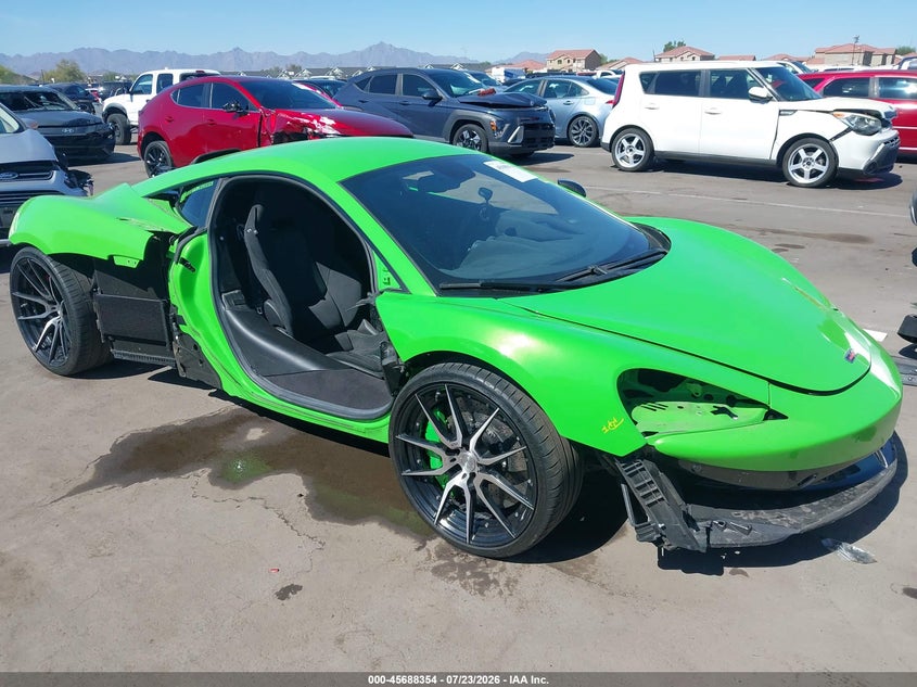2016 Mclaren 570s VIN SBM13DAA4GW001094 IAAI salvage auction — SIDE, Wait Title, sold $61,000 on 2026-08-11 (photo 6)